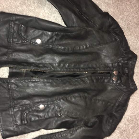 William Rast Leather Jacket - Picture 2 of 3